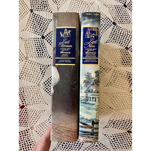 Vintage Little Women, Little Men, Book Set, 1980, 1981Louisa May Alcott - Picture 4 of 10